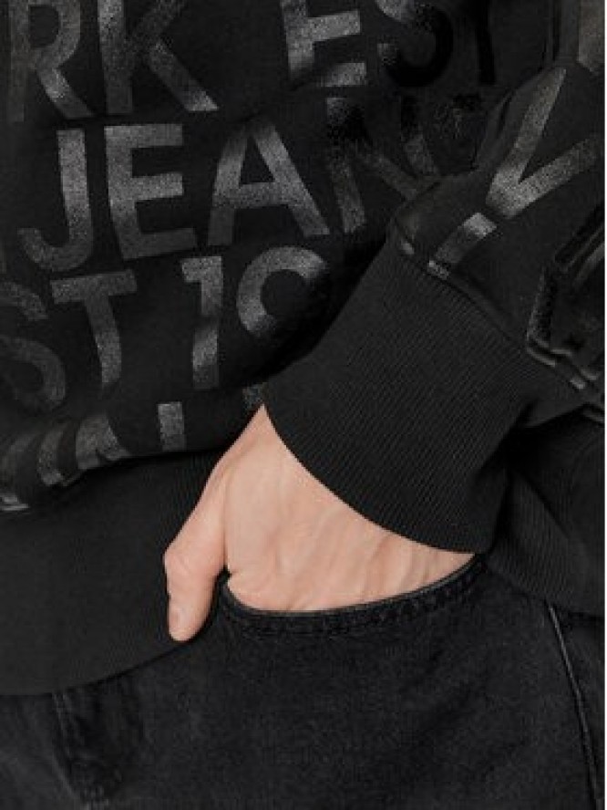 Calvin Klein Jeans Bluza Logo J30J324634 Czarny Regular Fit