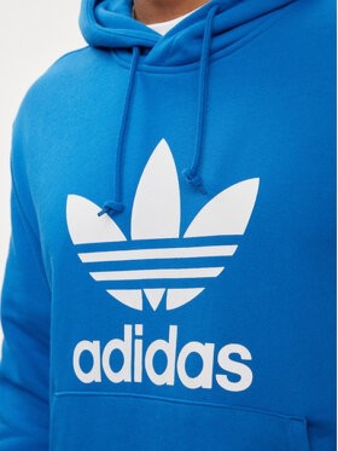 adidas Bluza adicolor Classics Trefoil IM9410 Niebieski Regular Fit