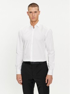 Hugo Koszula Koey 50513889 Biały Slim Fit