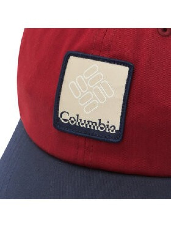 Columbia Czapka z daszkiem Roc II Hat 1766611 Bordowy