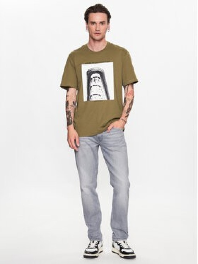 Only & Sons T-Shirt 22024793 Brązowy Regular Fit