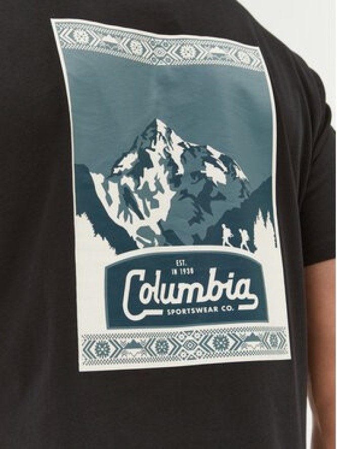 Columbia T-Shirt CSC™ Seasonal Logo Tee Czarny Regular Fit