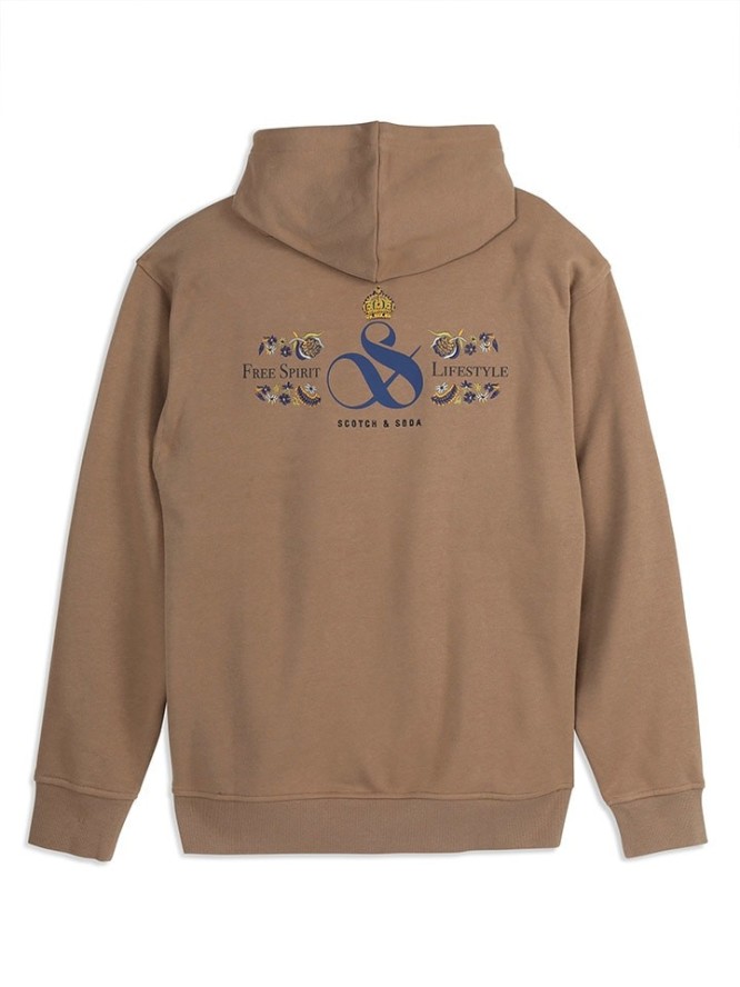 Scotch & Soda Bluza w kolorze jasnobrązowym rozmiar: XL