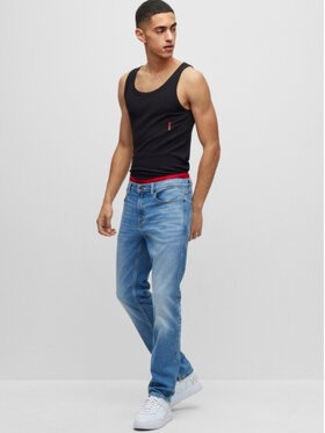 Hugo Jeansy 50489839 Zielony Slim Fit