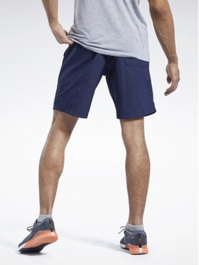 Reebok Szorty sportowe Training Essentials Utility Shorts GU0795 Niebieski