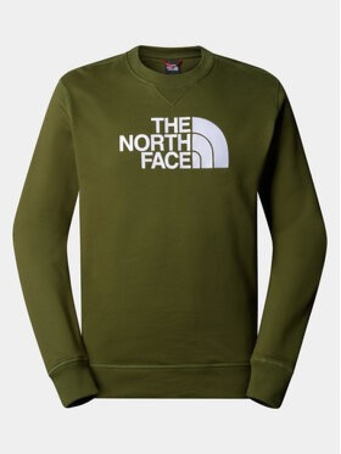 The North Face Bluza Drew Peak NF0A4SVR Zielony Regular Fit