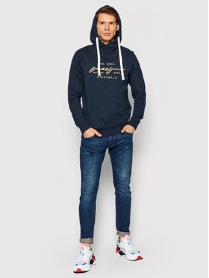 Jack&Jones Bluza Woods 12193647 Granatowy Standard Fit