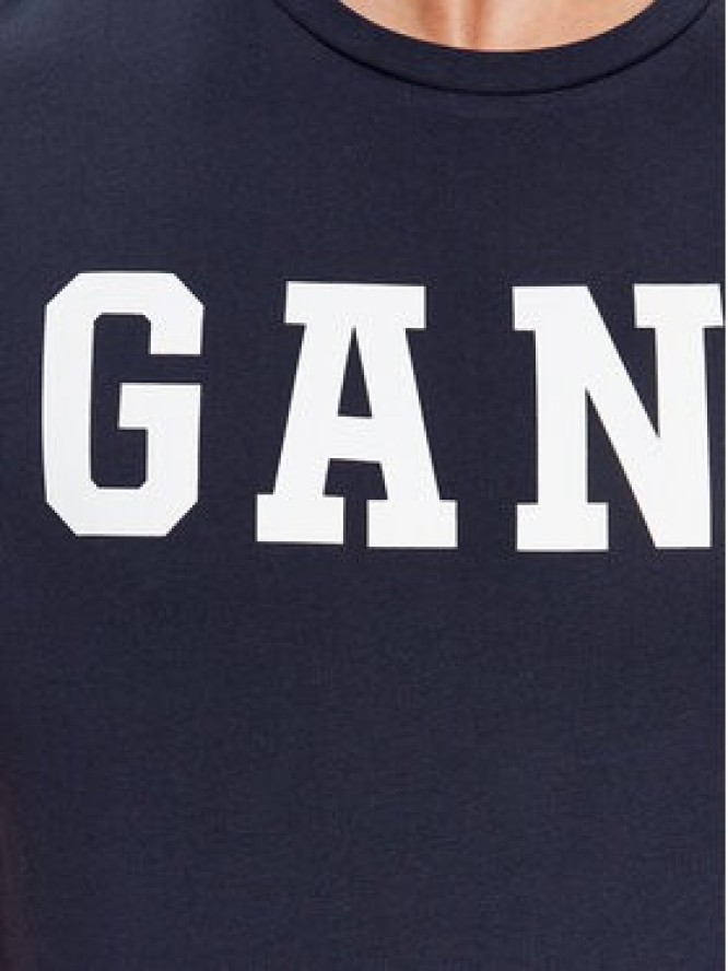 Gant T-Shirt Md. Gant Ss 2003213 Granatowy Regular Fit