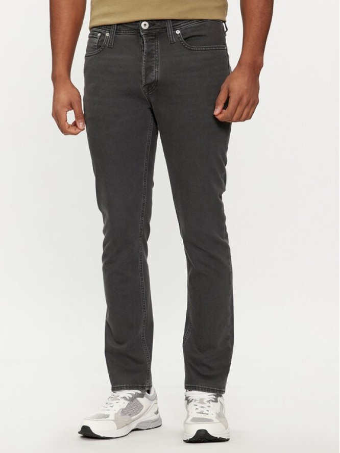 Jack&Jones Jeansy Tim 12249041 Szary Slim Fit