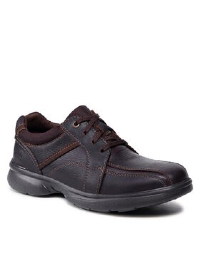 Clarks Półbuty Bradley Walk 261533267 Brązowy