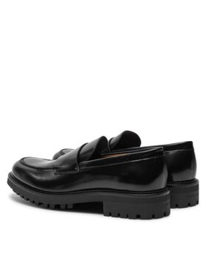 Calvin Klein Loafersy Moccasin W/ Band HM0HM01833 Czarny