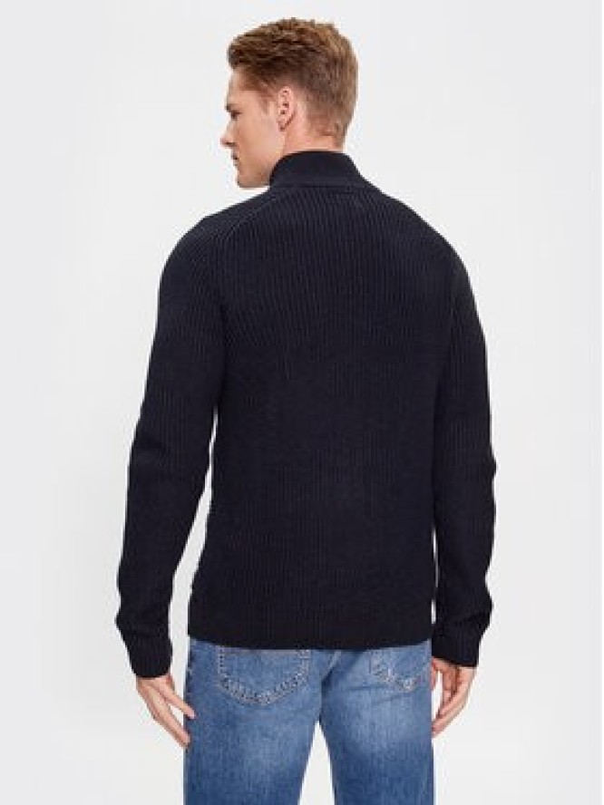 Jack&Jones Sweter 12236323 Granatowy Regular Fit