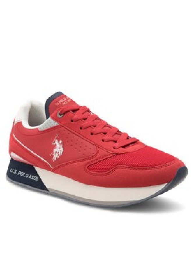 U.S. Polo Assn. Sneakersy NOBIL003G Czerwony