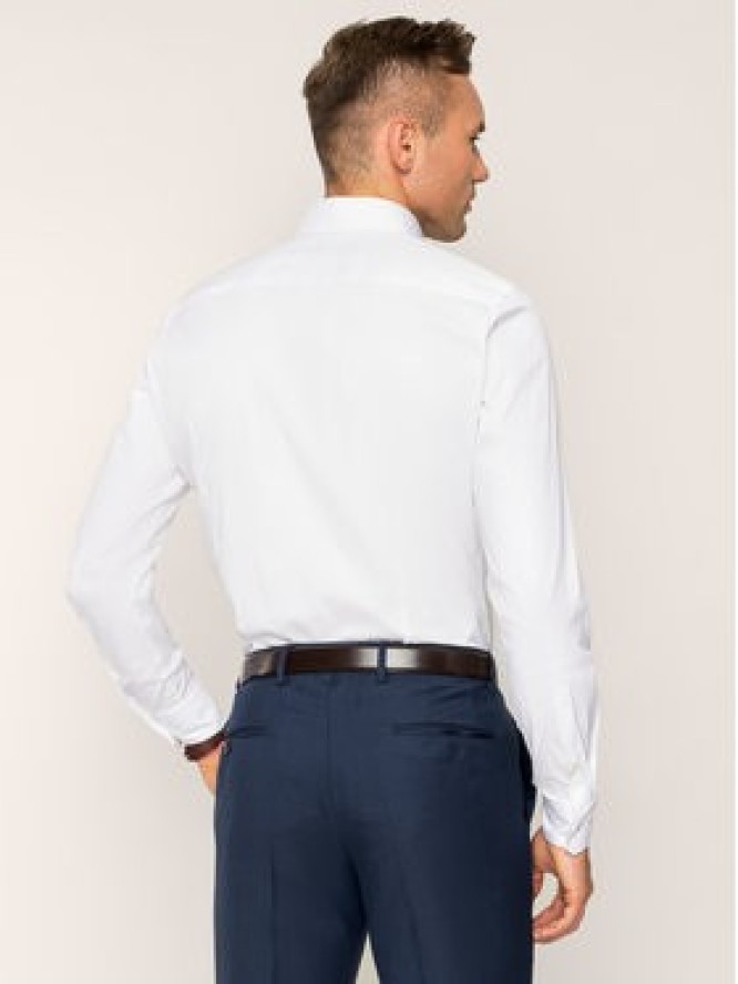 Joop! Koszula 30011827 Biały Slim Fit