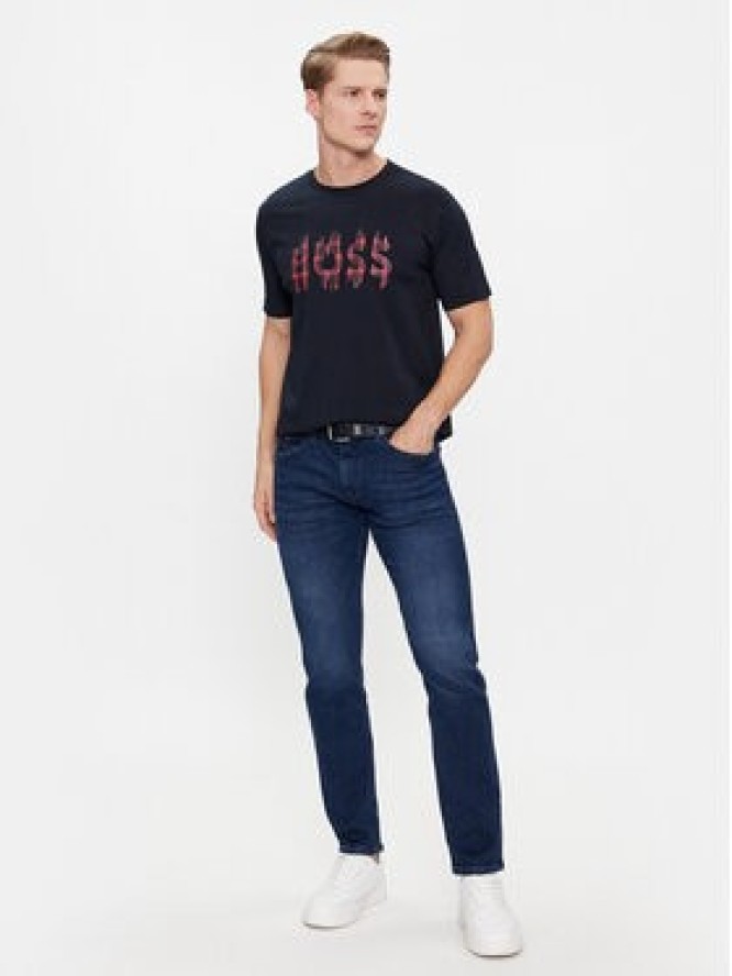 Boss Jeansy Delaware BC-C 50517864 Granatowy Slim Fit