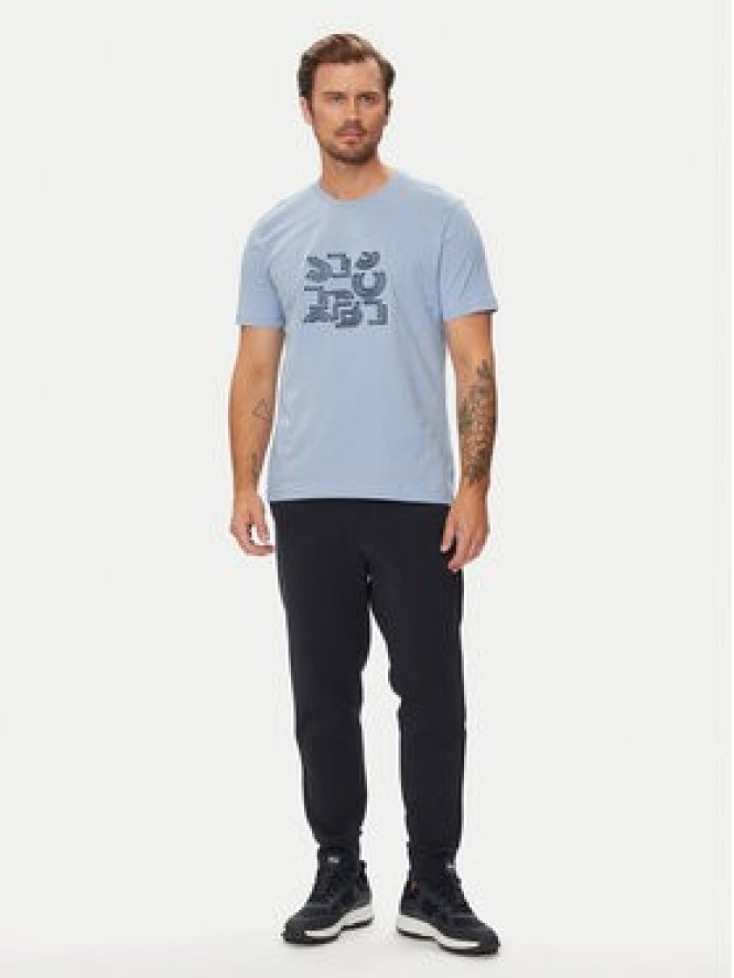 Boss T-Shirt 50519350 Niebieski Regular Fit