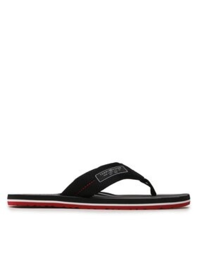 Tommy Hilfiger Japonki Patch Hilfiger Beach Sandal FM0FM04470 Czarny