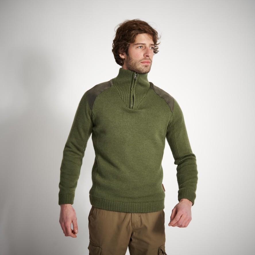 Sweter outdoor SOLOGNAC 900 wełna