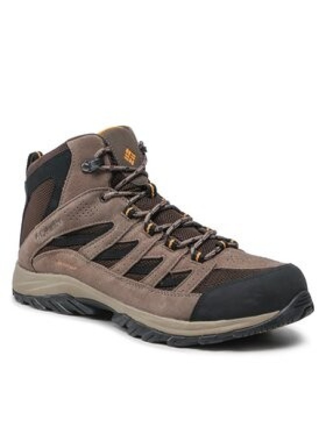 Columbia Trekkingi Crestwood Mid Waterproof BM5371 Brązowy