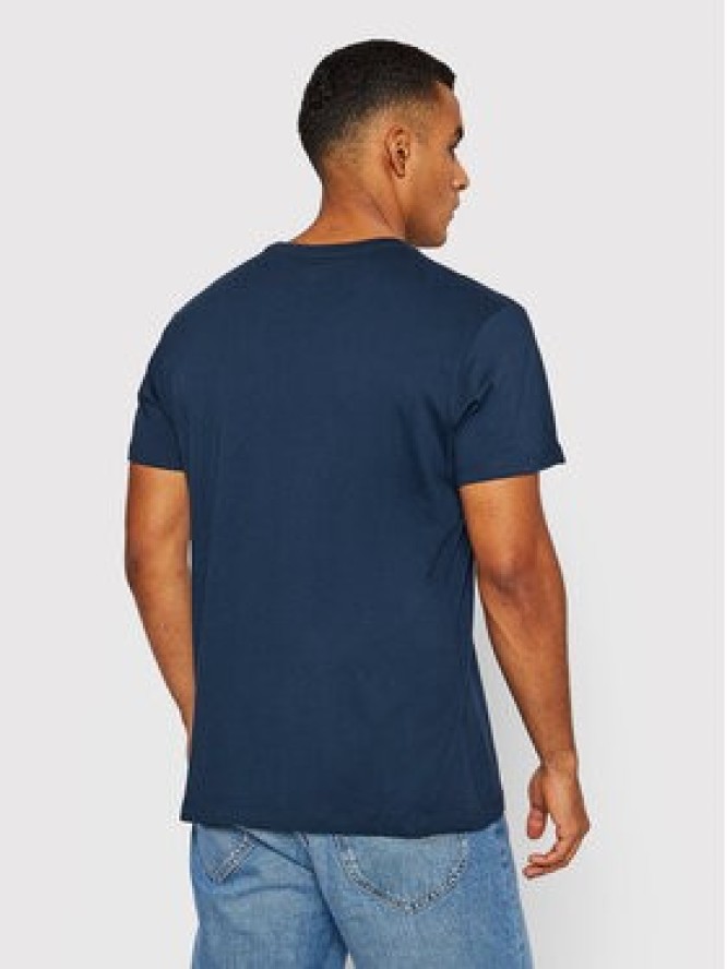 Pepe Jeans T-Shirt Eggo PM508208 Granatowy Regular Fit