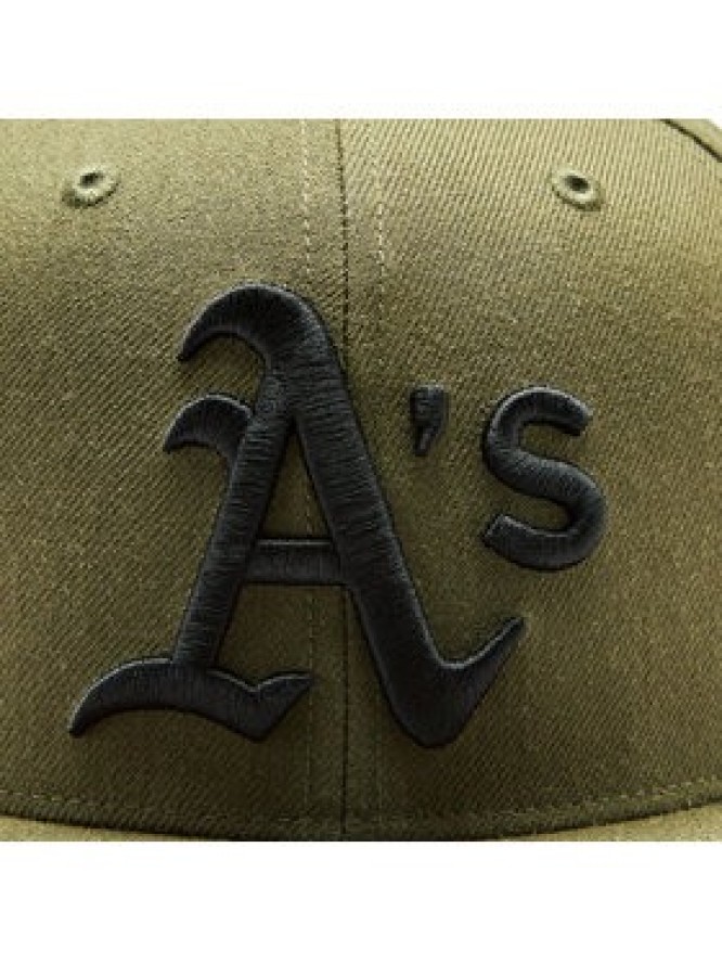47 Brand Czapka z daszkiem MLB Oakland Athletics Ballpark Camo 47 CAPTAIN B-BCAMO18WBP-SW Zielony