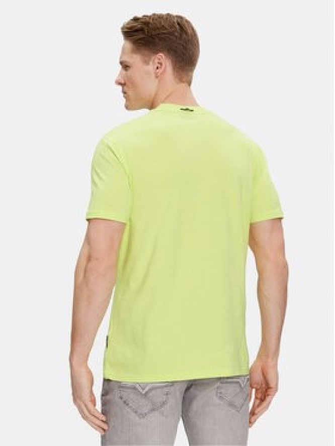 Napapijri T-Shirt S-Bollo NP0A4H9K Żółty Regular Fit