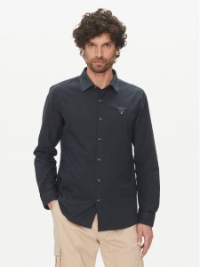 Aeronautica Militare Koszula 251CA1266CT3531 Granatowy Regular Fit