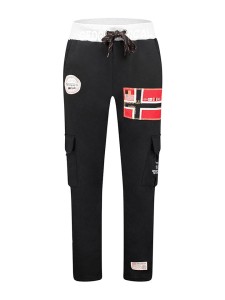 Geographical Norway Spodnie dresowe "Mycargo" w kolorze czarnym rozmiar: M