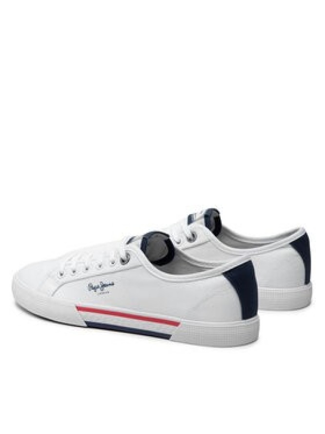 Pepe Jeans Tenisówki Brady Basic PMS30816 Biały