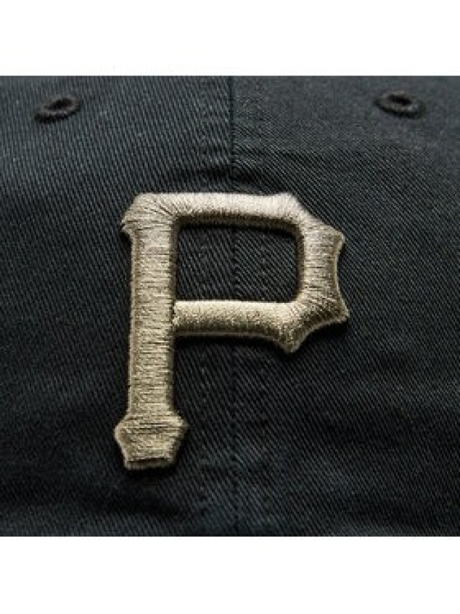 47 Brand Czapka z daszkiem MLB Pittsburgh Pirates Ballpark Camo 47 CLEAN UP B-BPCAM20GWS-BK Czarny