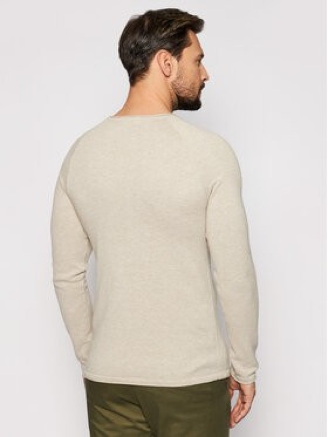 Jack&Jones Sweter Hill 12157321 Beżowy Regular Fit