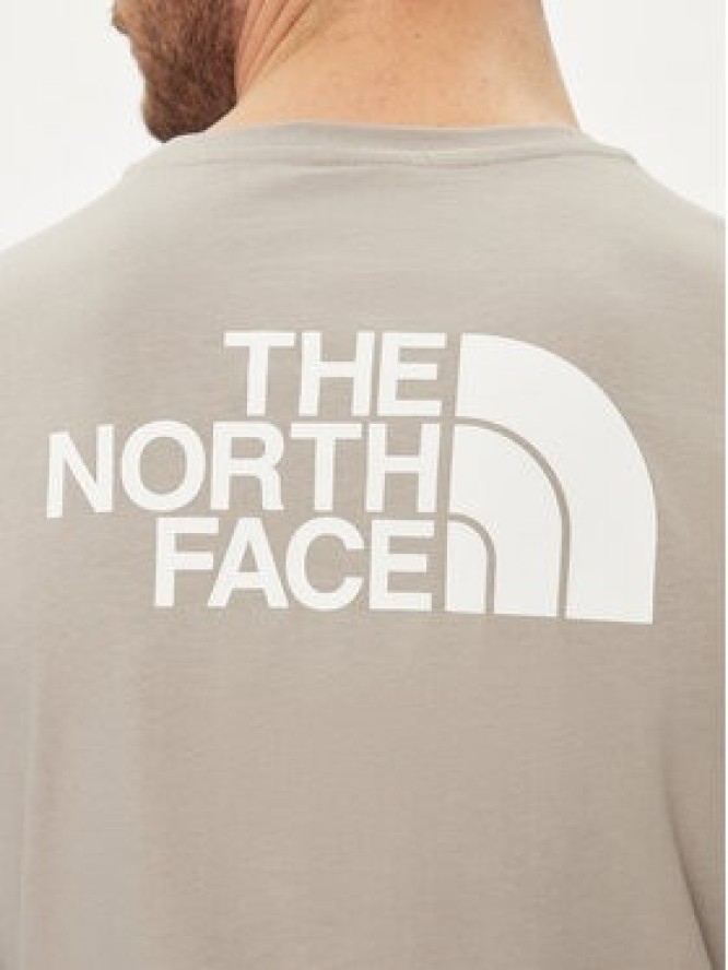 The North Face Longsleeve Easy NF0A87N8 Szary Regular Fit