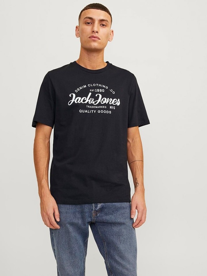 Jack & Jones Koszulka w kolorze czarnym rozmiar: M