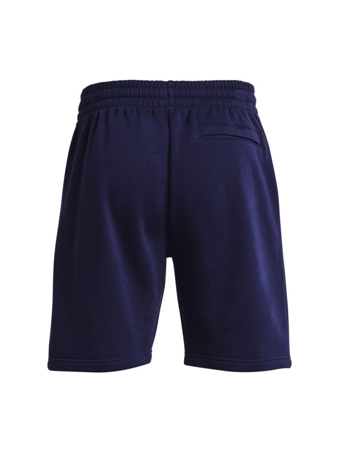 Spodenki dresowe męskie Under Armour UA Rival Fleece Shorts - granatowe