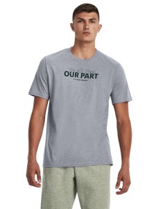 T-shirt męski Under Armour UA WE ALL PLAY OUR PART SS - szary