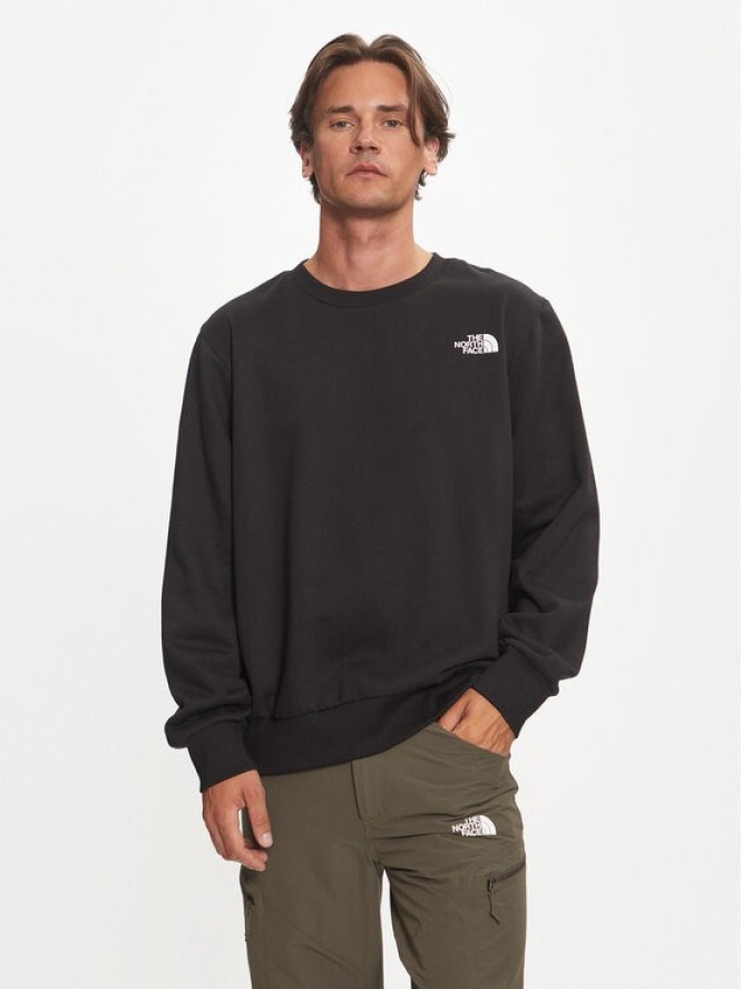 The North Face Bluza Simple Dome NF0A89FB Czarny Regular Fit