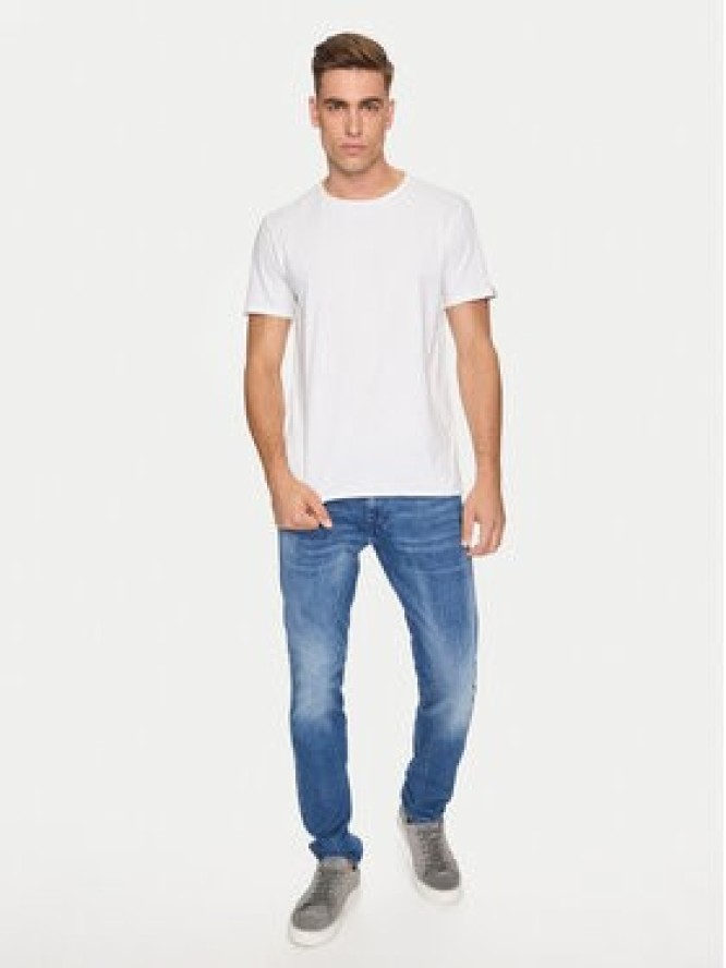 Replay T-Shirt M3590A.000.2660 Biały Regular Fit