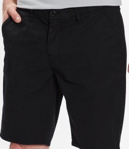 Guess Szorty materiałowe Daniel M3GD05 WFBW3 Czarny Skinny Fit