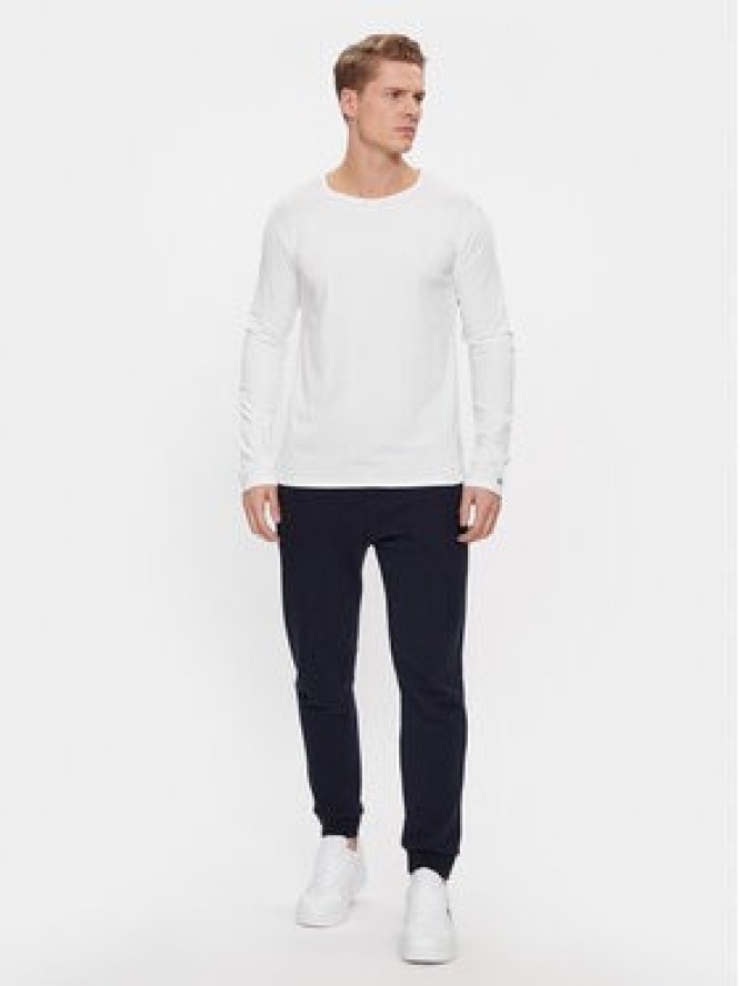 Tommy Hilfiger Komplet 3 longsleeve UM0UM03022 Biały Slim Fit