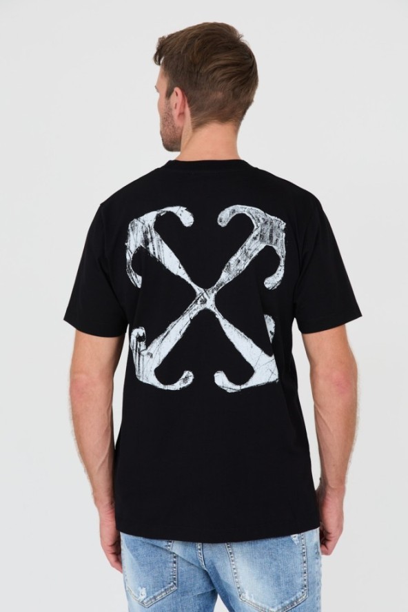 OFF-WHITE Czarny t-shirt