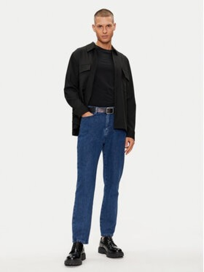 Sisley Jeansy 4QBESE020 Niebieski Straight Fit