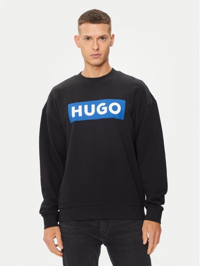 Hugo Bluza Niero 50522375 Czarny Regular Fit