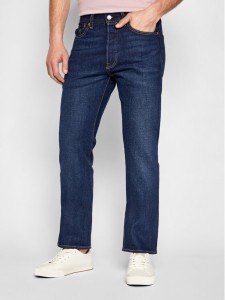 Levi's® Jeansy 501® 00501-3139 Granatowy Original Fit