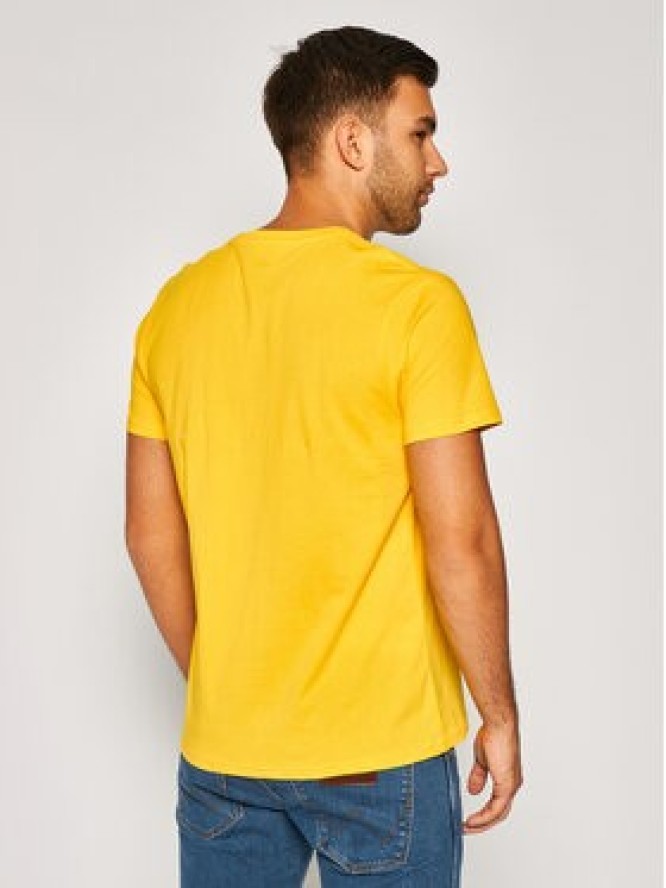 Alpha Industries T-Shirt Basic 100501 Żółty Regular Fit