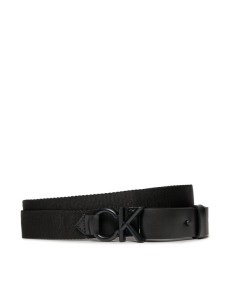 Calvin Klein Pasek Męski Ck Metal Minimal Webbing 30Mm K50K511566 Czarny