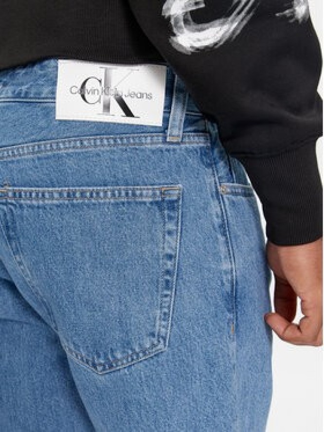 Calvin Klein Jeans Jeansy Authentic J30J324568 Niebieski Straight Fit