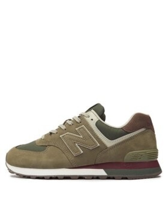 New Balance Sneakersy U574UBB Brązowy