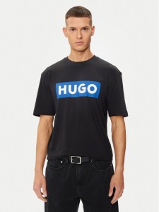 Hugo T-Shirt Nico 50522376 Czarny Regular Fit