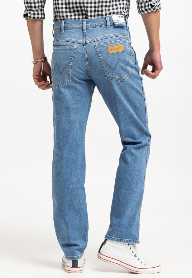 WRANGLER TEXAS MĘSKIE SPODNIE JEANSOWE JEANSY DŻINSY FRIDAY ROCK W121HR47E