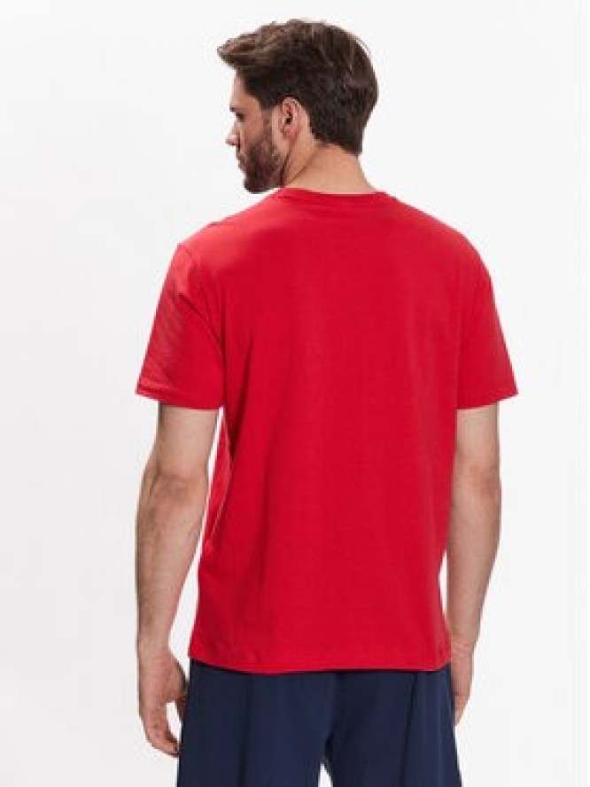 Champion T-Shirt Bookstore 218512 Czerwony Regular Fit